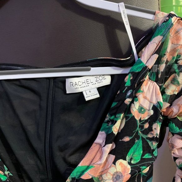 Rachel Zoe Louanne Off-The-Shoulder Ruched Dress - Picture 4 of 8